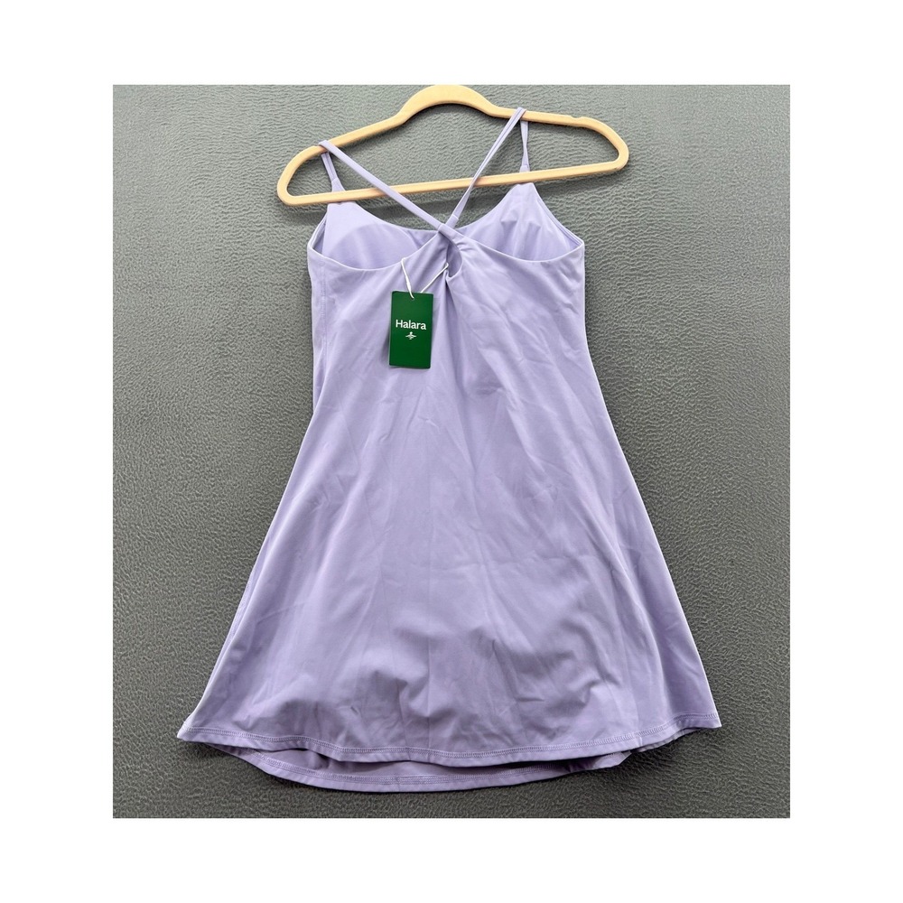 Halara Lavender Purple Everyday Activity Dress with Shorts and Bra Small NWT - Picture 6 of 10